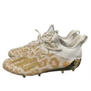 Adidas Adizero X Anniversary Football Cleats White Gold Men’s Size 13 NWT